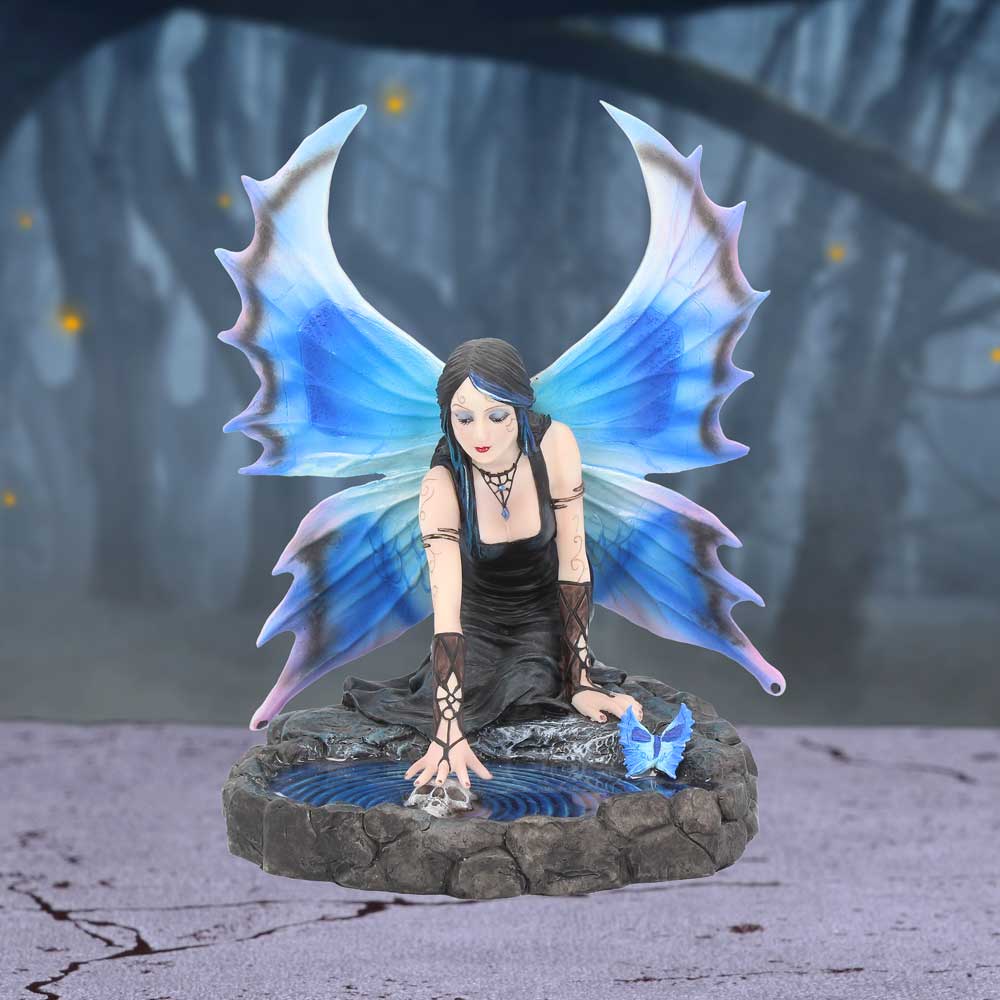 Immortal Flight Gothic Fairy Figurine by Anne Stokes Skull and Fairy Ornament